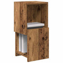 Hjørneskab Gammelt træ 25,5x25x55cm Konstrueret træ