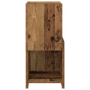 Hjørneskab Gammelt træ 25,5x25x55cm Konstrueret træ