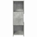 Hjørneskab Beton Grå 30,5x30x95cm Konstrueret træ