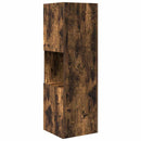 Hjørneskab Røget eg 30,5x30x95cm Konstrueret træ