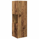 Hjørneskab Gammelt træ 30,5x30x95cm Konstrueret træ