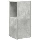 Hjørneskab Beton Grå 30,5x30x65cm Konstrueret træ