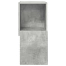 Hjørneskab Beton Grå 30,5x30x65cm Konstrueret træ
