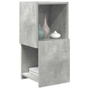Hjørneskab Beton Grå 30,5x30x65cm Konstrueret træ
