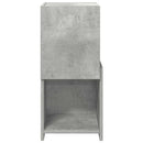 Hjørneskab Beton Grå 30,5x30x65cm Konstrueret træ