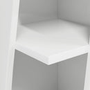 Hjørneskab 27,5x27x102cm Konstrueret træ