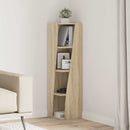 Hjørneskab Sonoma eg 27,5x27x102cm Konstrueret træ