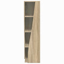 Hjørneskab Sonoma eg 27,5x27x102cm Konstrueret træ