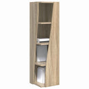 Hjørneskab Sonoma eg 27,5x27x102cm Konstrueret træ