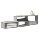 VægbeslagtilTV 120x25x28,5cm Konstrueret træ