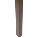 Spisestole 2 stk. Massiv Gummitræ Lys Brun 54 x 57 x 73 cm