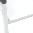 Spisestole 2 pcs Hvid 54 x 57 x 73 cm Massiv Gummitræ