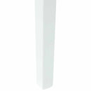 Spisestole 2 pcs Hvid 54 x 57 x 73 cm Massiv Gummitræ