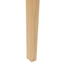 Spisestole 2 pcs Naturfarvet 42 x 47,5 x 81 cm Massiv Gummitræ