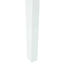 Spisestole 2 pcs Hvid 42 x 47,5 x 81 cm Massiv Gummitræ