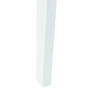 Spisestole 2 pcs Hvid 42 x 47,5 x 81 cm Massiv Gummitræ