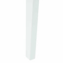 Spisestole 2 pcs Hvid 42 x 47,5 x 81 cm Massiv Gummitræ
