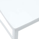 Spisestole 2 pcs Hvid 43 x 54 x 89 cm Massiv Gummitræ