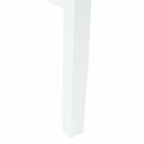 Spisestole 2 pcs Hvid 43 x 54 x 89 cm Massiv Gummitræ