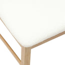 Spisestole 2 pcs Naturfarvet 43 x 54 x 89 cm Massiv Gummitræ