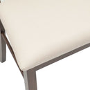 Spisestole 2 pcs Lys Brun 50 x 52,5 x 91 cm Massiv Gummitræ