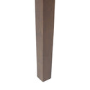 Spisestole 2 pcs Lys Brun 50 x 52,5 x 91 cm Massiv Gummitræ