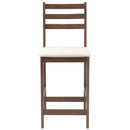 Spisestole 2 pcs Lys Brun 40 x 47,5 x 99,5 cm Massiv Gummitræ