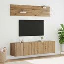 TV Enheder Vægmonteret 6 pcs artisan eg Konstrueret træ