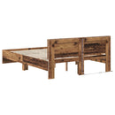 Sengestel Gammelt træ 120 x 200 cm Konstrueret træ