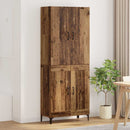 Highboard Gammelt træ 69,5 x 34 x 180 cm Konstrueret træ
