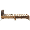 Sengestel Gammelt træ 160 x 200 cm Konstrueret træ