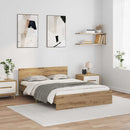 Sengestel Artisan Egetræ 160 x 200 cm Konstrueret træ