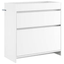 Badeværelsesmøbel sæt Hvid 81 x 40 x 84,5 cm Konstrueret træ