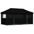Party Tent Sort 292 x 580 x 315 cm Oxford stof