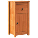 Sideboard Voks brun 39 x 34,5 x 80 cm Massiv fyrretræ