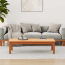 Sofabord Max Brun 110 x 50 x 30 cm Massiv fyrretræ