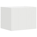 TV vægskab Vægmonteret Hvid 39 x 31 x 29,5 cm Konstrueret træ