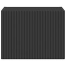 TV vægskab Vægmonteret Sort 39 x 31 x 29,5 cm Konstrueret træ
