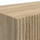 TV vægskab Vægmonteret Sonoma 39 x 31 x 29,5 cm Konstrueret træ
