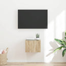 TV vægskab Vægmonteret Sonoma 39 x 31 x 29,5 cm Konstrueret træ