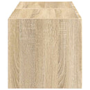 TV vægskab 2 pcs Sonoma 39 x 31 x 29,5 cm Konstrueret træ