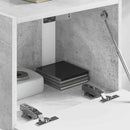 TV vægskab Vægmonteret Beton 39 x 31 x 29,5 cm Konstrueret træ