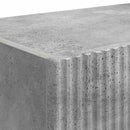 TV vægskab 2 pcs Beton 39 x 31 x 29,5 cm Konstrueret træ