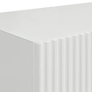 TV vægskab Gloss Hvid 39 x 31 x 29,5 cm Konstrueret træ