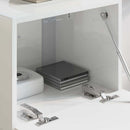 TV vægskab Gloss Hvid 39 x 31 x 29,5 cm Konstrueret træ
