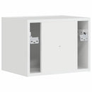 TV vægskab Gloss Hvid 39 x 31 x 29,5 cm Konstrueret træ