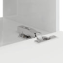 TV vægskab 2 pcs Gloss Hvid 39 x 31 x 29,5 cm Konstrueret træ