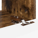 TV vægskab Røget eg 39 x 31 x 29,5 cm Konstrueret træ