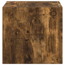 TV vægskab Røget eg 39 x 31 x 29,5 cm Konstrueret træ