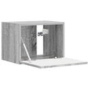 TV vægskab Grå Sonoma 39 x 31 x 29,5 cm Konstrueret træ